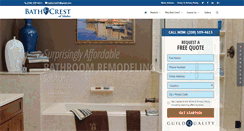 Desktop Screenshot of bathcrestofidaho.com