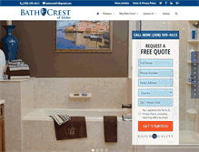 Tablet Screenshot of bathcrestofidaho.com